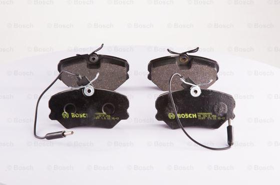 BOSCH 0 986 BB0 055 - Brake Pad Set, disc brake autospares.lv