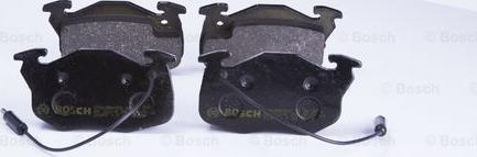 BOSCH 0 986 BB0 052 - Brake Pad Set, disc brake autospares.lv