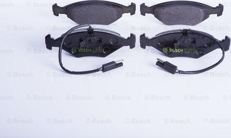 BOSCH 0 986 BB0 007 - Brake Pad Set, disc brake autospares.lv