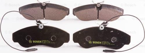 BOSCH 0 986 BB0 155 - Brake Pad Set, disc brake autospares.lv