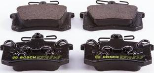 BOSCH 0 986 BB0 105 - Brake Pad Set, disc brake autospares.lv
