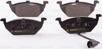 BOSCH 0 986 BB0 136 - Brake Pad Set, disc brake autospares.lv