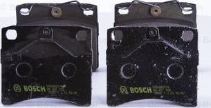 BOSCH 0 986 BB0 174 - Brake Pad Set, disc brake autospares.lv