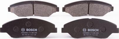 BOSCH 0 986 BB0 173 - Brake Pad Set, disc brake autospares.lv