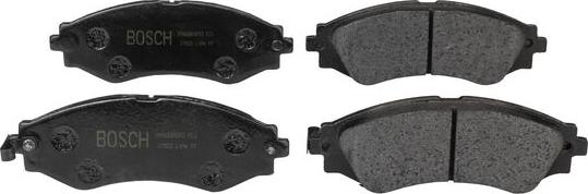 BOSCH 0 986 BB0 893 - Brake Pad Set, disc brake autospares.lv