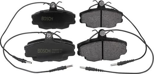 BOSCH 0 986 BB0 857 - Brake Pad Set, disc brake autospares.lv