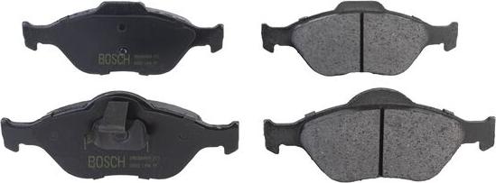 BOSCH 0 986 BB0 865 - Brake Pad Set, disc brake autospares.lv