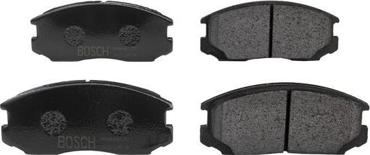 BOSCH 0 986 BB0 860 - Brake Pad Set, disc brake autospares.lv