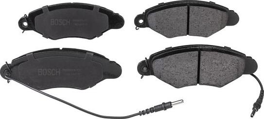 BOSCH 0 986 BB0 876 - Brake Pad Set, disc brake autospares.lv