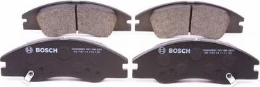 BOSCH 0 986 BB0 387 - Brake Pad Set, disc brake autospares.lv