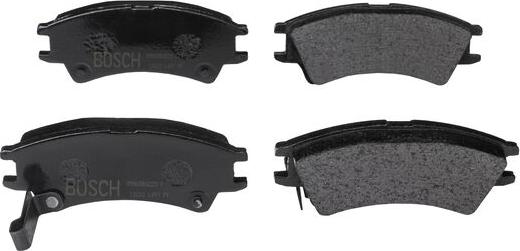 BOSCH 0 986 BB0 223 - Brake Pad Set, disc brake autospares.lv