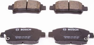BOSCH 0 986 BB0 764 - Brake Pad Set, disc brake autospares.lv