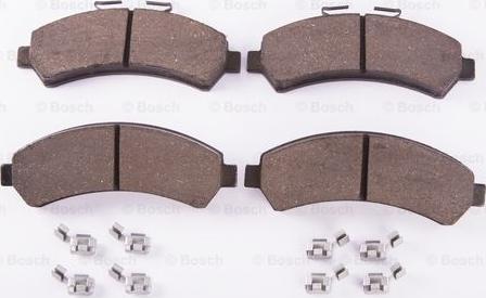 BOSCH 0 986 BB0 731 - Brake Pad Set, disc brake autospares.lv