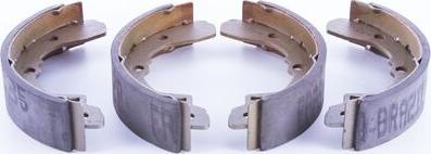 BOSCH 0 986 BB3 541 - Brake Shoe Set autospares.lv