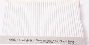 BOSCH 0 986 BF0 697 - Filter, interior air autospares.lv