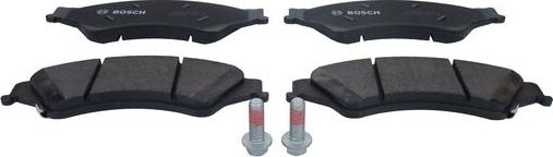 BOSCH 0 986 T11 501 - Brake Pad Set, disc brake autospares.lv