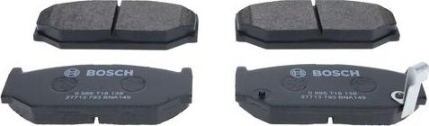 BOSCH 0 986 T18 139 - Brake Pad Set, disc brake autospares.lv