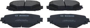 BOSCH 0 986 T18 135 - Brake Pad Set, disc brake autospares.lv