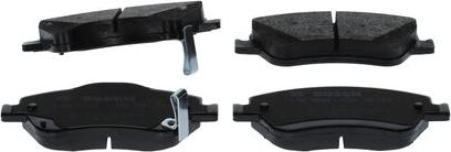 BOSCH 0 986 TB3 069 - Brake Pad Set, disc brake autospares.lv