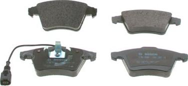 BOSCH 0 986 TB2 864 - Brake Pad Set, disc brake autospares.lv