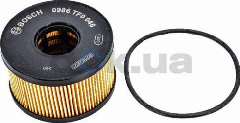 BOSCH 0 986 TF0 046 - Oil Filter autospares.lv