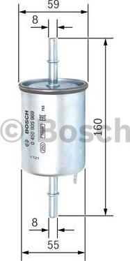 BOSCH 0 450 905 969 - Fuel filter autospares.lv