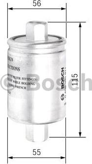 BOSCH 0 450 905 911 - Fuel filter autospares.lv