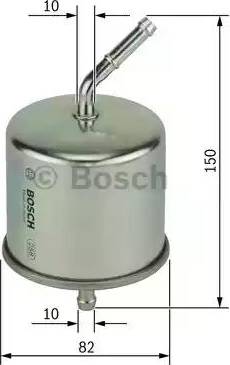 BOSCH 0 450 905 982 - Fuel filter autospares.lv