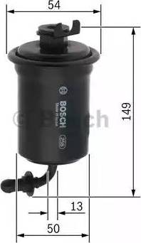BOSCH 0 450 905 979 - Fuel filter autospares.lv