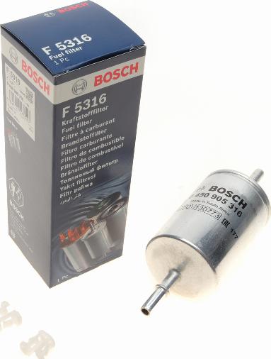 BOSCH 0 450 905 316 - Fuel filter autospares.lv