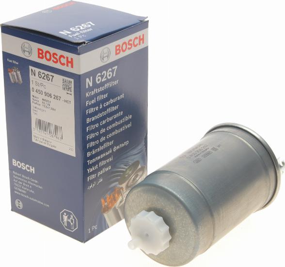 BOSCH 0 450 906 267 - Fuel filter autospares.lv