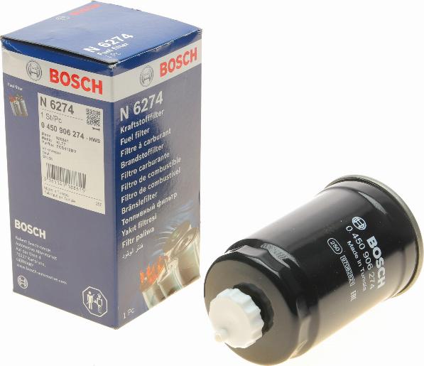 BOSCH 0 450 906 274 - Fuel filter autospares.lv