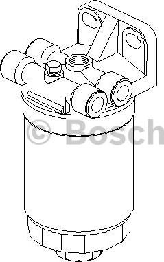 BOSCH 0 450 133 176 - Fuel filter autospares.lv