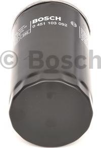 BOSCH 0 451 103 092 - Oil Filter autospares.lv
