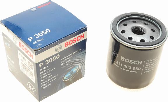 BOSCH 0 451 103 050 - Oil Filter autospares.lv