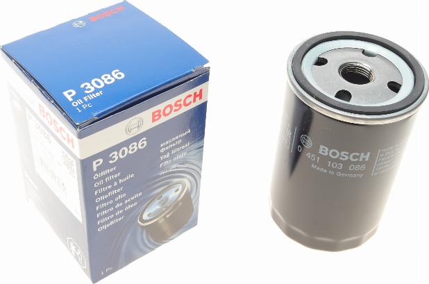 BOSCH 0 451 103 086 - Oil Filter autospares.lv