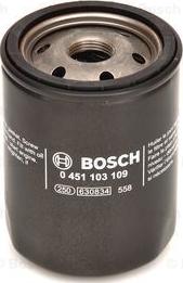 BOSCH 0 451 103 109 - Oil Filter autospares.lv