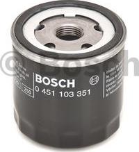 BOSCH 0 451 103 351 - Oil Filter autospares.lv