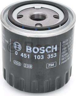 BOSCH 0 451 103 353 - Oil Filter autospares.lv