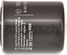 BOSCH 0 451 103 357 - Oil Filter autospares.lv