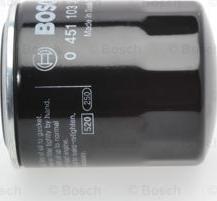 BOSCH 0 451 103 366 - Oil Filter autospares.lv