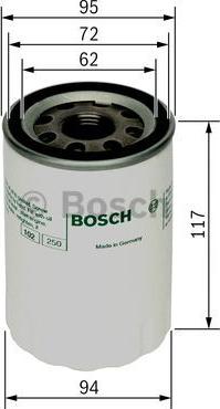 BOSCH 0 451 103 366 - Oil Filter autospares.lv