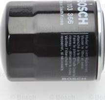 BOSCH 0 451 103 366 - Oil Filter autospares.lv