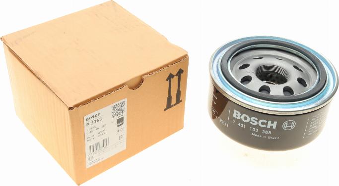 BOSCH 0 451 103 368 - Oil Filter autospares.lv