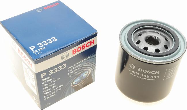 BOSCH 0 451 103 333 - Oil Filter autospares.lv