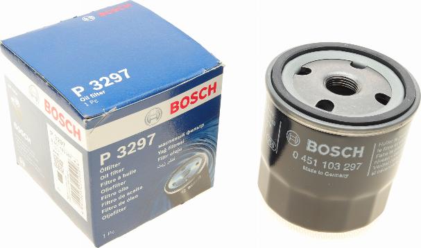 BOSCH 0 451 103 297 - Oil Filter autospares.lv