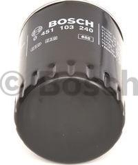 BOSCH 0 451 103 240 - Oil Filter autospares.lv