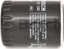 BOSCH 0 451 103 240 - Oil Filter autospares.lv