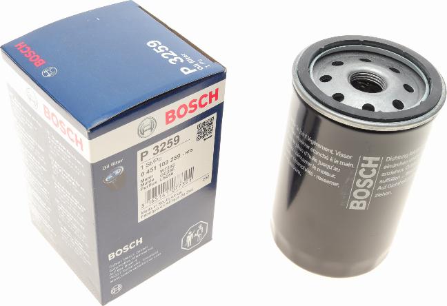 BOSCH 0 451 103 259 - Oil Filter autospares.lv