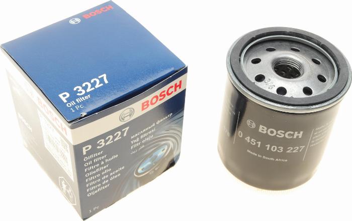 BOSCH 0 451 103 227 - Oil Filter autospares.lv